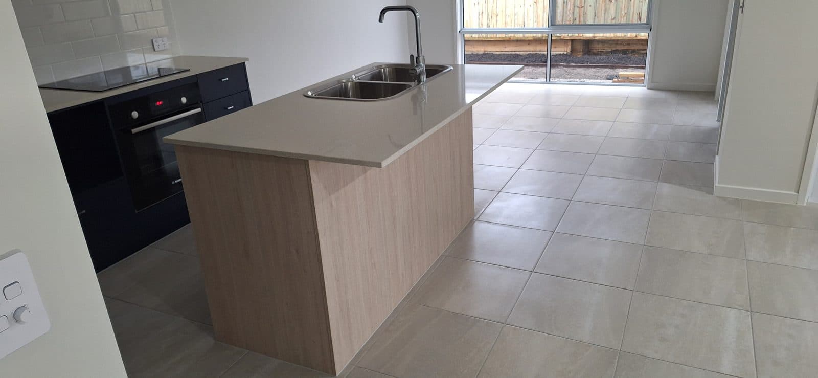 Kitchen — post-renovation detail clean, Sunshine Coast · Bleach Me Clean