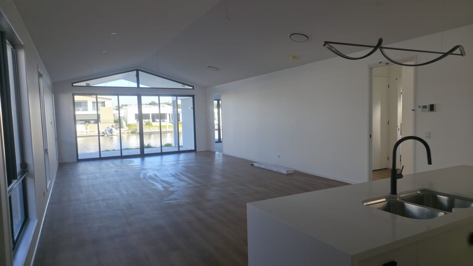 Living room — full renovation clean, Sunshine Coast · Bleach Me Clean